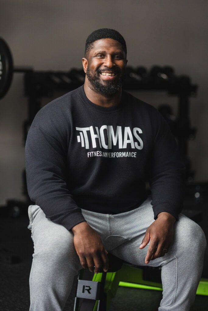 Corey Thomas, head strength and performance coach and co-owner of Thomas Fitness and Performance in Farmington CT